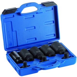 Condor Einsätze für Antriebswellen, 3-tlg., 1/2", CrMo, 12-kant 30-36 mm