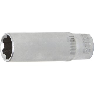 BGS technic Steckschlüssel-Einsatz Super Lock, tief | Antrieb Innenvierkant 6,3 mm (1/4") | SW 11 mm