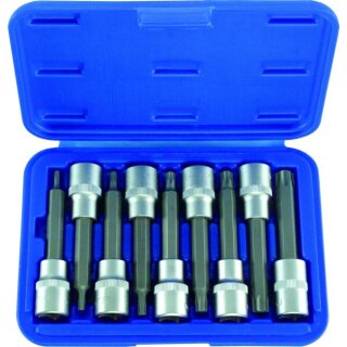 Condor Bit-Stecknüsse, 9-tlg., 1/2", T-Profil T20-60