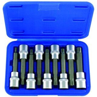 Condor Bit-Stecknüsse, 9-tlg., 1/2", Keilnut M5-13