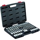 Condor Bit-Stecknüsse, 32-tlg., 1/2", T-Profil...