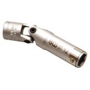 BGS technic Glühkerzen-Gelenk-Einsatz Sechskant | Antrieb Innenvierkant 10 mm (3/8") | SW 12 mm