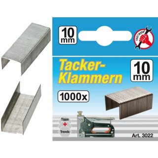 Kraftmann Klammern | Typ 53 | 10 x 11,4 mm | 1000 Stück