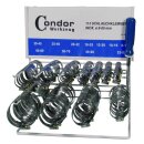 Condor Schlauchklemmen-Sortiment, 112-tlg., mit...