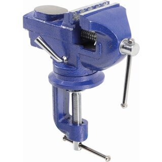 Kraftmann Tisch-Schraubstock | mit Amboss | Backen 60 mm
