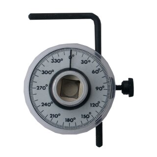 BGS technic Drehwinkel-Messgerät | Antrieb Innenvierkant 12,5 mm (1/2")
