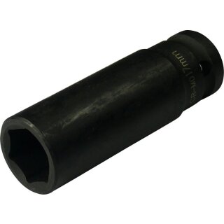 Condor Kraft-Stecknuss, 1/2", 6-kant 17 mm, tief