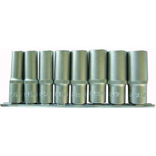Condor Steckschlüssel-Einsätze, 8-tlg., 1/2", tief, zöllig, 6-kant 1/2-15/16"