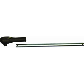 Condor Hebelumschaltknarre, 2-tlg., 1", Kopf + Drehstange, 675 mm