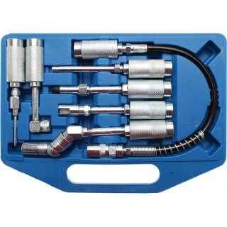 BGS technic Adapter und Zubehör-Satz für Fettpressen | 7-tlg.