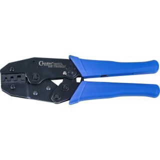 Condor Kabelschuh-Zange, Ratschenfunktion, unisol. Verb. 0.5-6 mm²