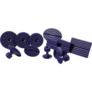 Condor Ausbeul-Pads, 12 Stk., 4 verschiedene Profile
