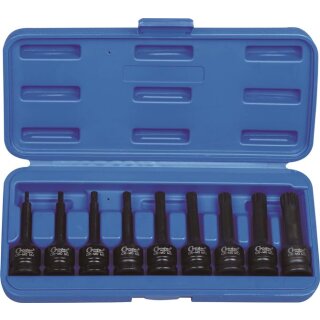 Condor Kraftsteckschlüssel-Satz, 9-tlg., 1/2", Vielzahn M4-16