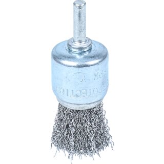 Condor Pinselkopfbürste, ø 30 mm, Aufnahme 6 mm Schaft