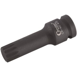 Condor Kraft-Bit-Stecknuss, 1/2", Vielzahn M10x78 mm