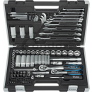 Condor Steckschlüssel-Satz, 92-tlg., 1/4+3/8",...