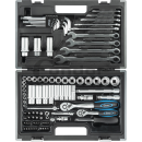 Condor Steckschlüssel-Satz, 92-tlg., 1/4+3/8", 6-kant 4-24 mm
