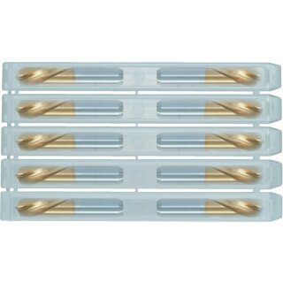 KS-TOOLS HSSE-TiN Schweißpunkt-Bohrer, Ø 8mm, 10er Pack