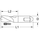 KS-TOOLS HSSE-TiN Schweißpunkt-Bohrer, Ø 8mm, 10er Pack