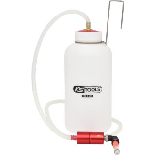 KS-TOOLS Easy-Ventil-Entlüfter mit Auffangflasche