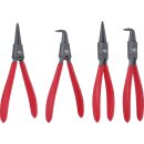 KS-TOOLS Sicherungszangen-Satz, 19-60 mm, 4-tlg.