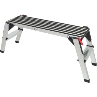 KS-TOOLS Aluminium-Sicherheits-Laufbühne, L1000xB405xH480mm