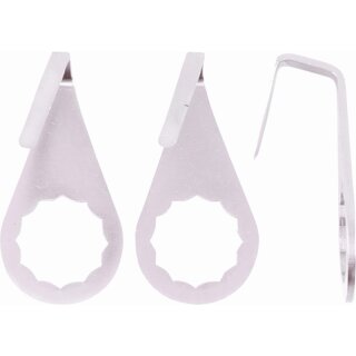 BGS technic Schneidmesser, halbrund | für Art. 3218, 9291 | 2 x 24 mm | 2-tlg.