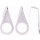 BGS technic Schneidmesser, halbrund | für Art. 3218, 9291 | 2 x 24 mm | 2-tlg.