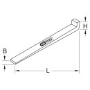 KS-TOOLS BRONZEplus Nasenkeil 340x20x40x20x20 mm