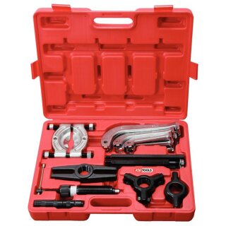 KS-TOOLS Hydraulischer Abziehersatz 2-armig und 3-armig, 22-tlg.