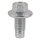 KS-TOOLS Ölablassschraube, Außen6kant 15mm, M12x1,75x25mm, 25er-Pack, 42 mm