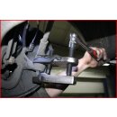 KS-TOOLS Universal Kugelgelenk-Ausdrücker-Satz mit auswechselbaren Gabeln, 7-tlg.