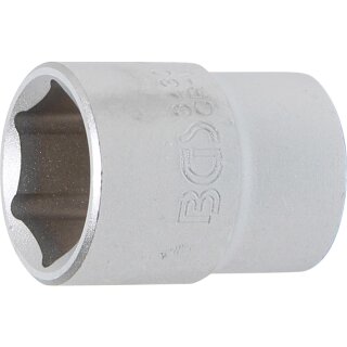 BGS technic Steckschlüssel-Einsatz Sechskant | Antrieb Innenvierkant 20 mm (3/4") | SW 30 mm