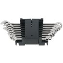 KS-TOOLS EDELSTAHL Ringmaulschlüssel-Satz,...