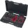 KS-TOOLS FLAREFIX 1 Universal-Bremsleitungs-Bördelgerät-Satz mit Hydraulik-Spindel, 16-tlg.