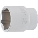 BGS technic Steckschlüssel-Einsatz Sechskant | Antrieb Innenvierkant 20 mm (3/4") | SW 36 mm