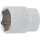 BGS technic Steckschlüssel-Einsatz Sechskant | Antrieb Innenvierkant 20 mm (3/4") | SW 36 mm