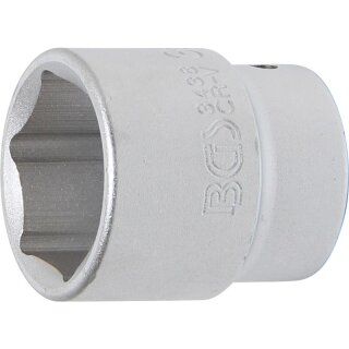 BGS technic Steckschlüssel-Einsatz Sechskant | Antrieb Innenvierkant 20 mm (3/4") | SW 38 mm