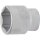 BGS technic Steckschlüssel-Einsatz Sechskant | Antrieb Innenvierkant 20 mm (3/4") | SW 42 mm