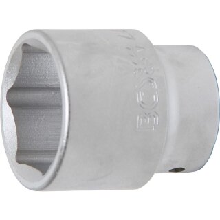 BGS technic Steckschlüssel-Einsatz Sechskant | Antrieb Innenvierkant 20 mm (3/4") | SW 44 mm