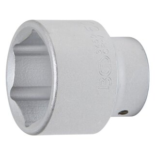 BGS technic Steckschlüssel-Einsatz Sechskant | Antrieb Innenvierkant 20 mm (3/4") | SW 50 mm