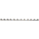 BGS technic Aufsteckschiene mit 12 Clips | 20 mm (3/4")