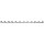 BGS technic Aufsteckschiene mit 12 Clips | 20 mm (3/4")