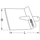 KS-TOOLS BRONZEplus Fußbodenschaber 150 mm