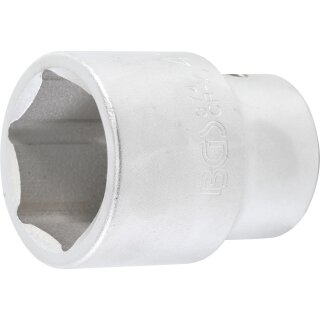 BGS technic Steckschlüssel-Einsatz Sechskant | Antrieb Innenvierkant 25 mm (1") | SW 41 mm