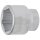 BGS technic Steckschlüssel-Einsatz Sechskant | Antrieb Innenvierkant 25 mm (1") | SW 55 mm