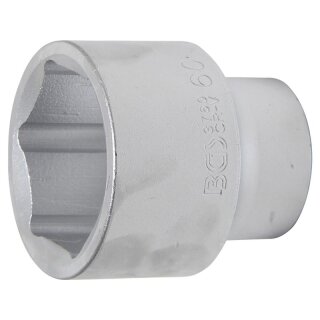BGS technic Steckschlüssel-Einsatz Sechskant | Antrieb Innenvierkant 25,4 mm (1") | SW 60 mm