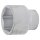 BGS technic Steckschlüssel-Einsatz Sechskant | Antrieb Innenvierkant 25,4 mm (1") | SW 60 mm