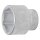 BGS technic Steckschlüssel-Einsatz Sechskant | Antrieb Innenvierkant 25 mm (1") | SW 70 mm
