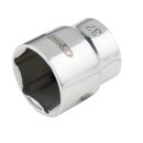 KS-TOOLS EDELSTAHL 3/4" 6kant-Stecknuss, 34mm